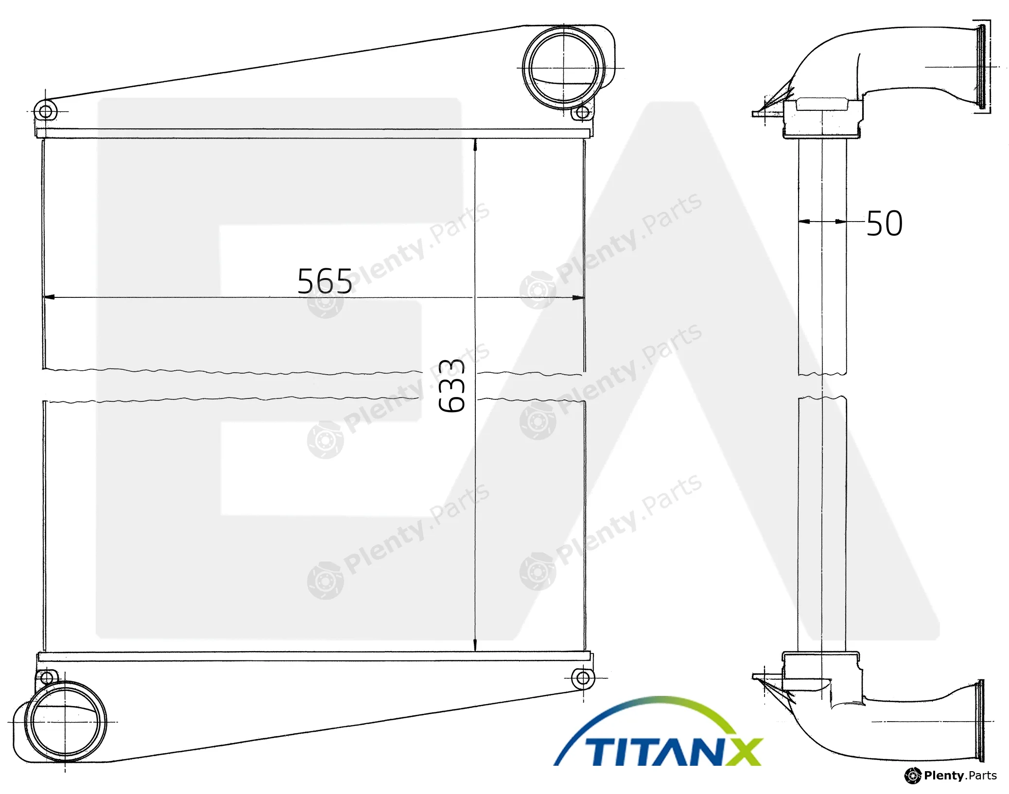 Eaclima 36A76010T — Charge Air Cooler