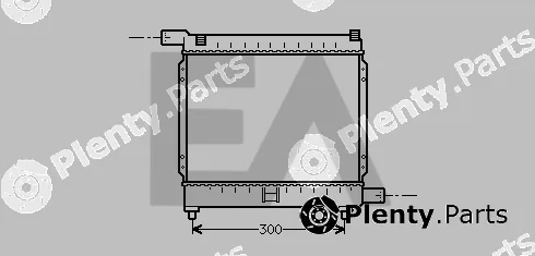 Eaclima 31R50024 — Radiator, engine cooling