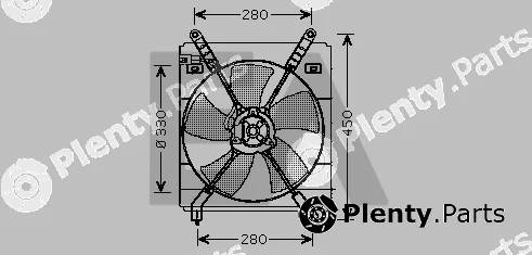 Eaclima 33V71020 — Fan, engine cooling
