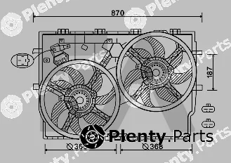 Eaclima 33V25081 — Fan, engine cooling