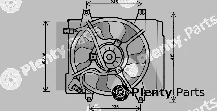 Eaclima 33V36019 — Fan, engine cooling