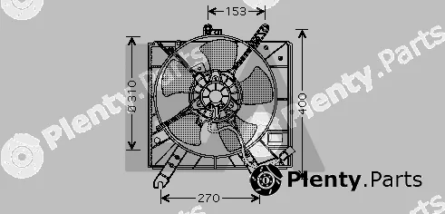 Eaclima 33V36005 — Fan, engine cooling