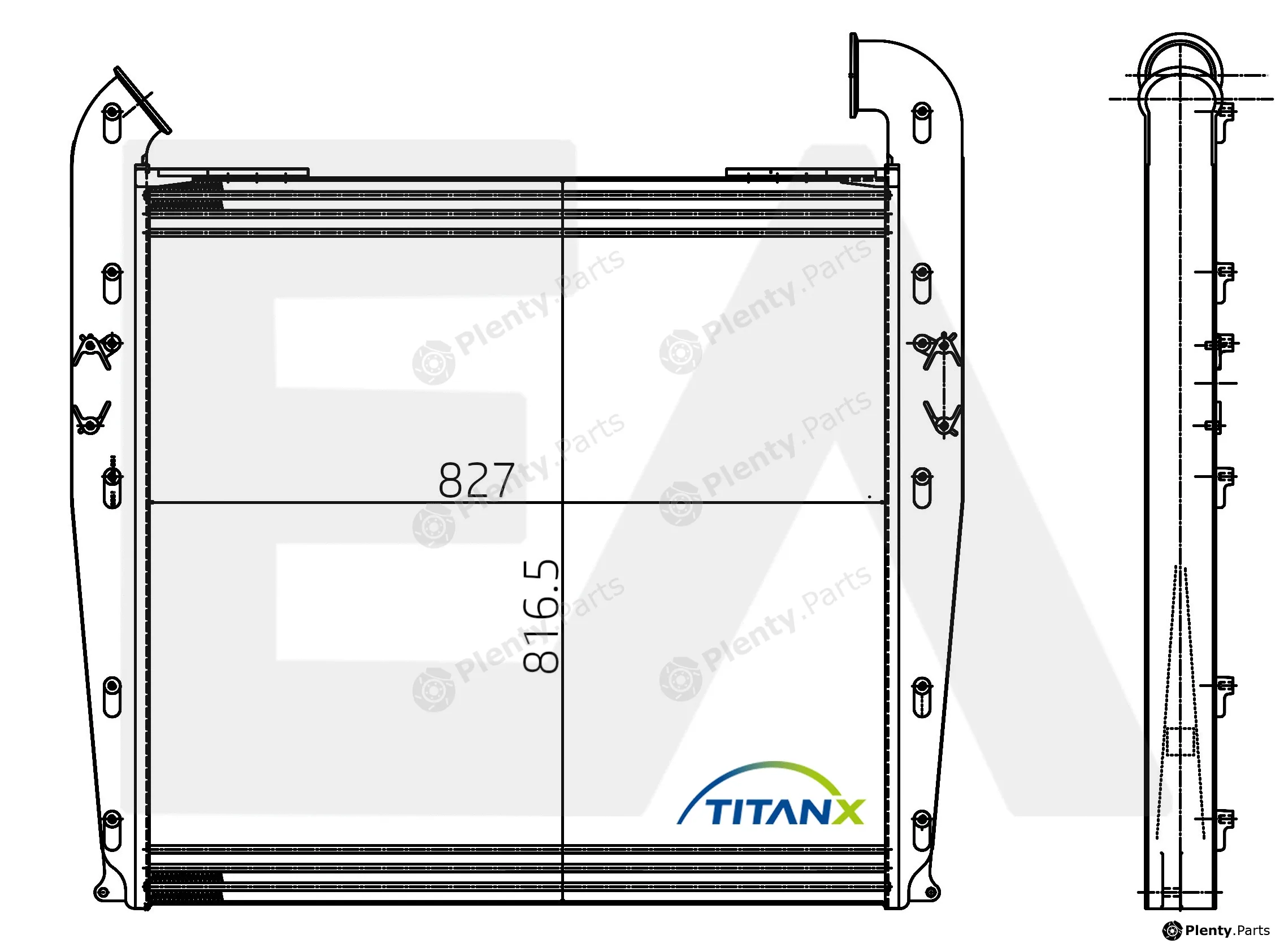 Eaclima 36A63001T — Charge Air Cooler