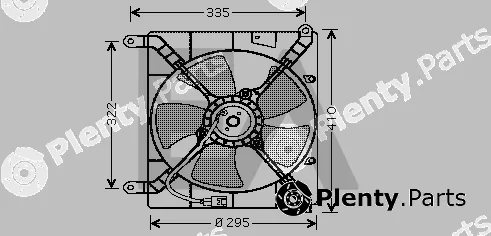 Eaclima 33V20001 — Fan, engine cooling