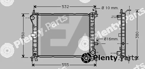 Eaclima 31R22073 — Radiator, engine cooling