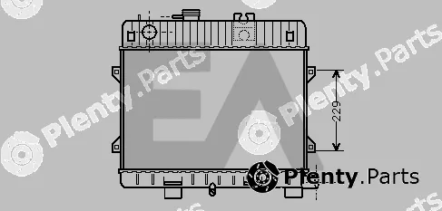 Eaclima 31R07013 — Radiator, engine cooling