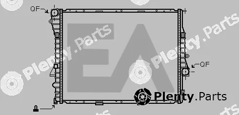 Eaclima 31R07087 — Radiator, engine cooling