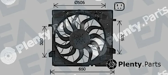 Eaclima 33V50024 — Fan, engine cooling