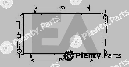 Eaclima 31R05026 — Radiator, engine cooling
