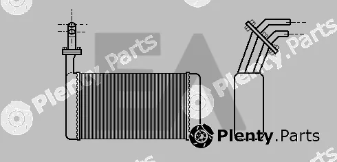 Eaclima 45C05013 — Heat Exchanger, interior heating