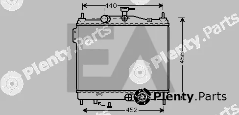 Eaclima 31R28070 — Radiator, engine cooling