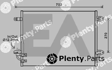Eaclima 30C77040 — Condenser, air conditioning
