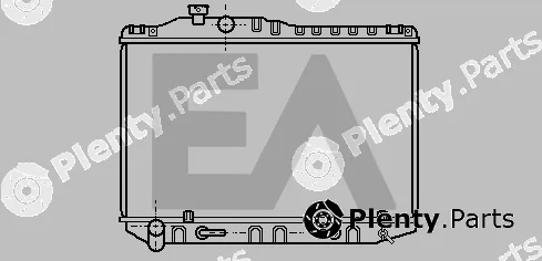 Eaclima 31R71029 — Radiator, engine cooling