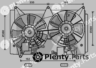 Eaclima 33V52046 — Fan, engine cooling