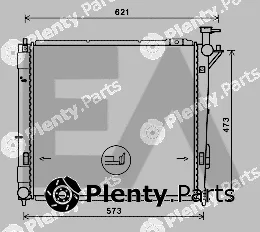 Eaclima 31R28098 — Radiator, engine cooling