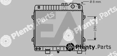 Eaclima 31R07029 — Radiator, engine cooling