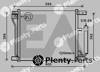 Eaclima 30C18047 — Condenser, air conditioning