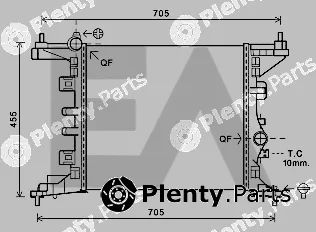 Eaclima 31R54132 — Radiator, engine cooling