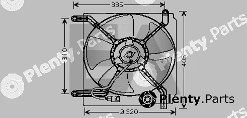 Eaclima 33V20004 — Fan, engine cooling