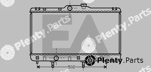 Eaclima 31R71068 — Radiator, engine cooling