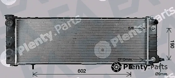 Eaclima 31R33028 — Radiator, engine cooling