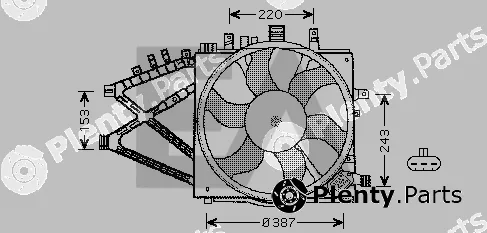 Eaclima 33V54020 — Fan, engine cooling