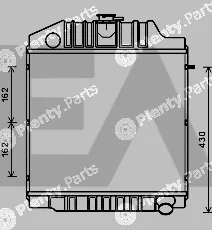 Eaclima 31R65019 — Radiator, engine cooling