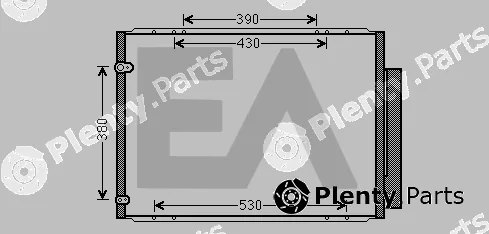 Eaclima 30C71067 — Condenser, air conditioning