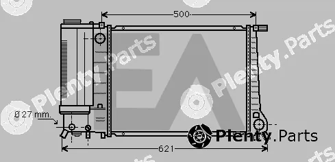 Eaclima 31R07044 — Radiator, engine cooling