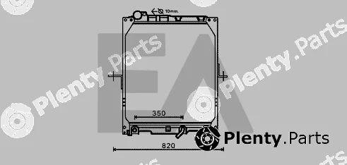 Eaclima 31R45066 — Radiator, engine cooling