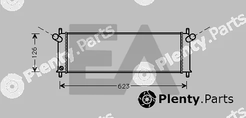 Eaclima 31R58001 — Radiator, engine cooling