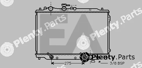 Eaclima 31R52019 — Radiator, engine cooling