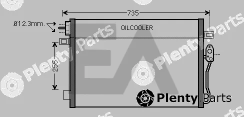 Eaclima 30C12017 — Condenser, air conditioning