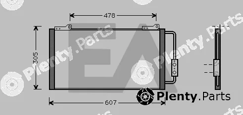Eaclima 30C05007 — Condenser, air conditioning