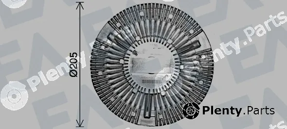 Eaclima 35C16D18 — Fan Wheel, engine cooling