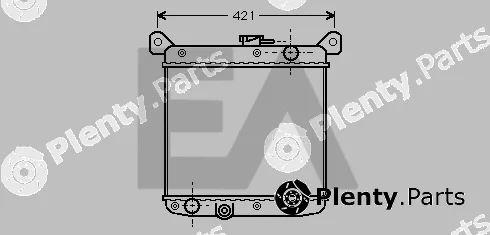 Eaclima 31R25002 — Radiator, engine cooling
