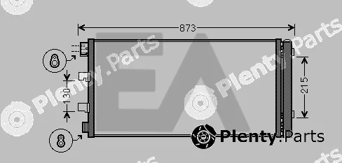Eaclima 30C60065 — Condenser, air conditioning
