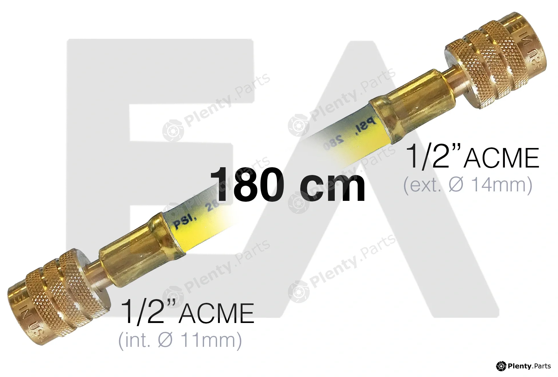 Eaclima 19M0020 — Filler Hose, air conditioning service unit