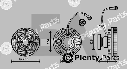 Eaclima 35C76D01 — Fan Wheel, engine cooling