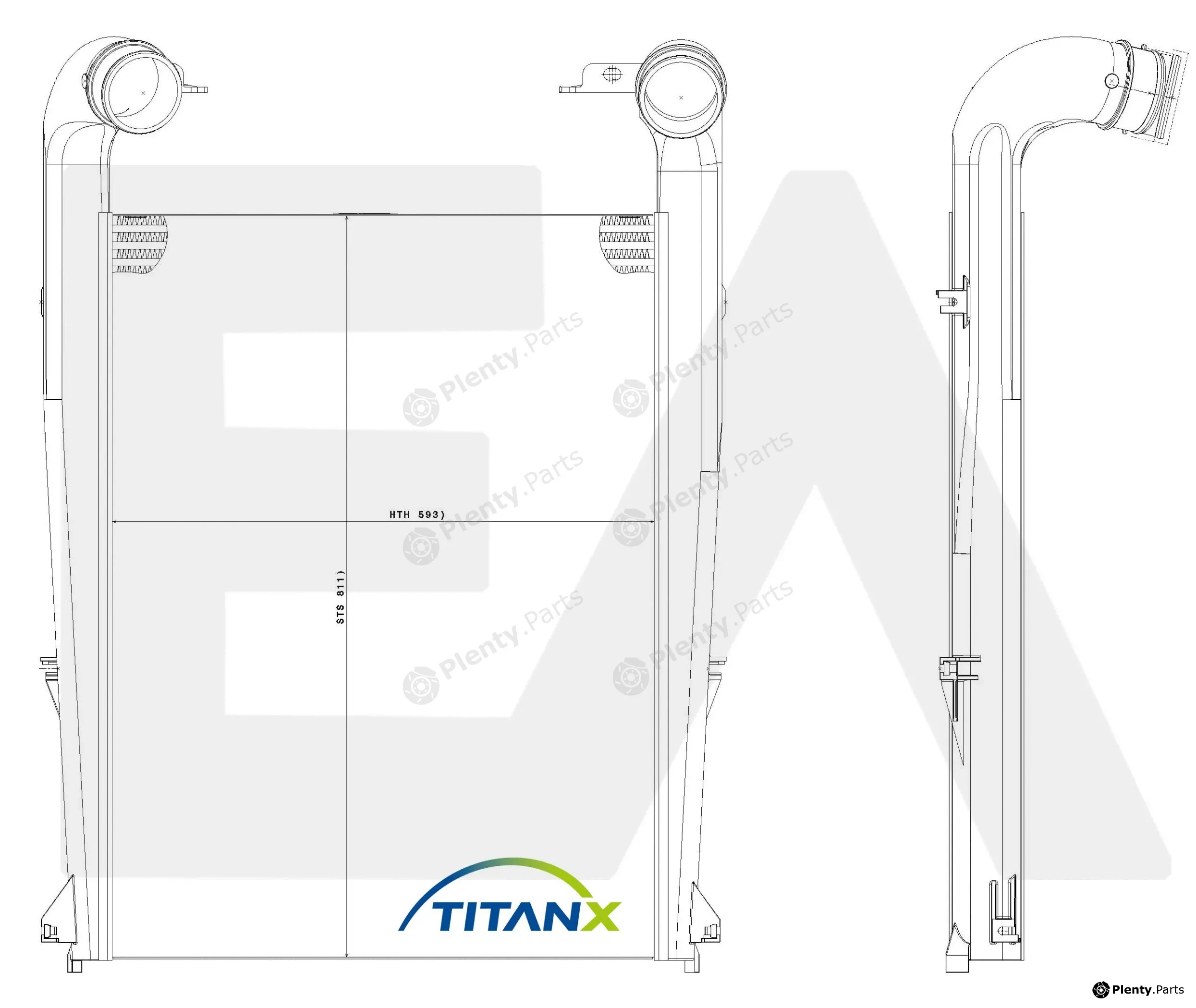 Eaclima 36A59012T — Charge Air Cooler