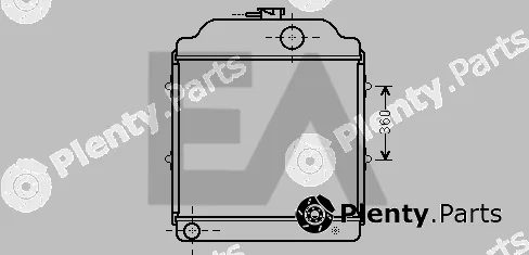 Eaclima 31R46012 — Radiator, engine cooling