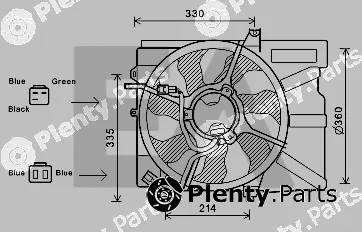 Eaclima 33V28025 — Fan, engine cooling