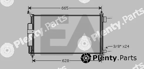 Eaclima 30C18027 — Condenser, air conditioning