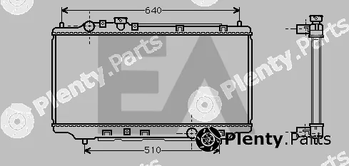 Eaclima 31R52044 — Radiator, engine cooling