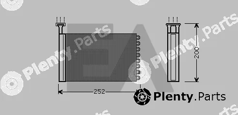 Eaclima 45C22012 — Heat Exchanger, interior heating
