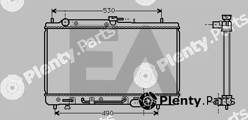 Eaclima 31R52026 — Radiator, engine cooling