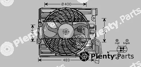 Eaclima 33V07007 — Fan, engine cooling