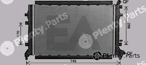 Eaclima 31R67006 — Radiator, engine cooling