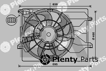 Eaclima 33V28049 — Fan, engine cooling