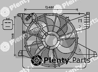 Eaclima 33V36039 — Fan, engine cooling